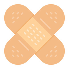 Wound Care Products Flat Multicolor Icon