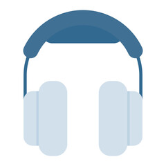 Headphones Flat Multicolor Icon