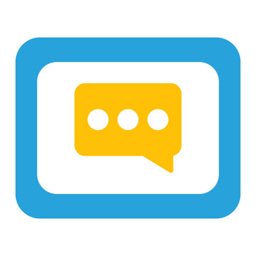 Instameet Flat Multicolor Icon