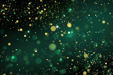 A festive and vibrant Christmas background adorned with colorful bokeh