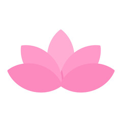 Water Lily Flat Multicolor Icon