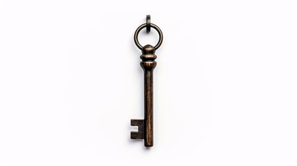 a close-up of a key