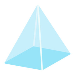 Prism Flat Multicolor Icon