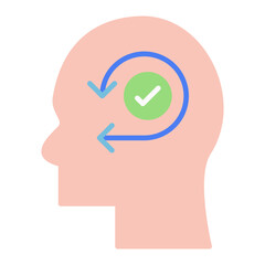 Agility Flat Multicolor Icon