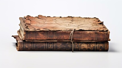 Fototapeta premium a stack of old books