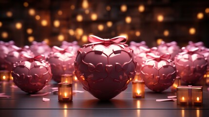 Valentines Day Online Shopping By Smartphone, Background Image, Desktop Wallpaper Backgrounds, HD