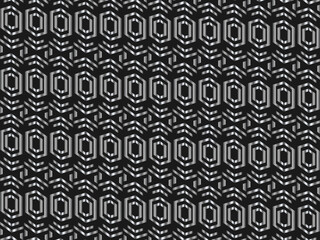 Unique black metal texture steel background. Perforated metal sheet.