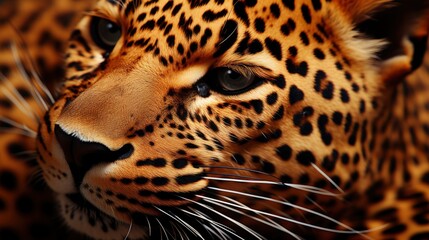 Leopard Jaguar Print Seamless Pattern Textured, Background Image, Desktop Wallpaper Backgrounds, HD