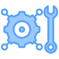 Engineering Blue Icon