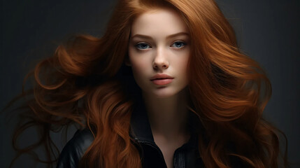 Naklejka premium portrait of a woman