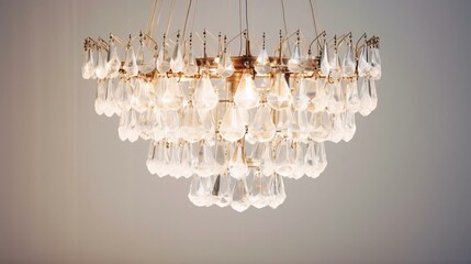 a light fixture from a ceiling