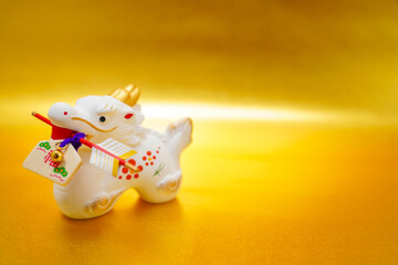 辰年の年賀状素材