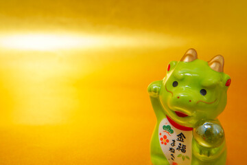 辰年の年賀状素材