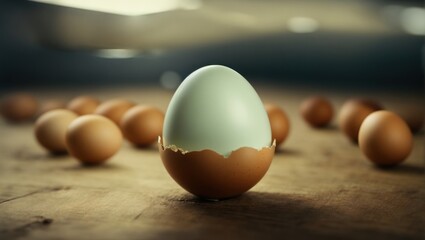 egg in table - Powered by Adobe