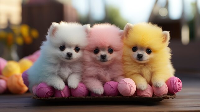 Cute Doodle Dogs Day Collection, Background Image, Desktop Wallpaper Backgrounds, HD