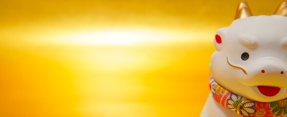 辰年の年賀状素材