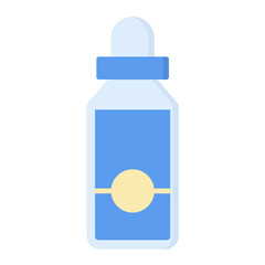 Serum Flat Multicolor Icon