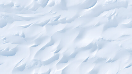 Seamless pristine fresh snow texture with smooth untouched surface
