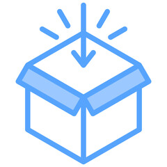 Package Blue Icon