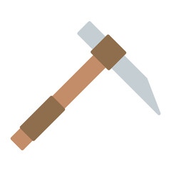 Pickaxe Flat Multicolor Icon