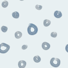 seamless hand-drawn background with bubbles