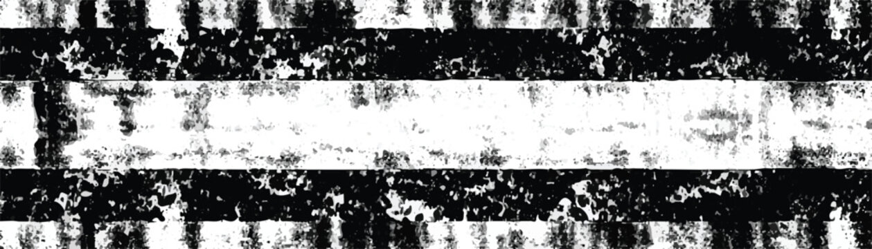 Black and white Grunge Texture. Abstract Texture. Distressed effect. Grunge Background.  Vector textured effect. Vector illustration.