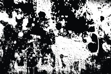 Black and white Grunge Texture. Abstract Texture. Distressed effect. Grunge Background.  Vector textured effect. Vector illustration.