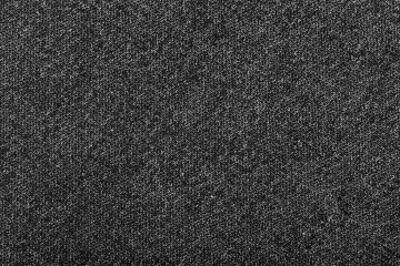 black color jeans texture, factory fabric on white background