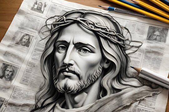 The Christ On Cross Drawing by T0Mi54 on DeviantArt