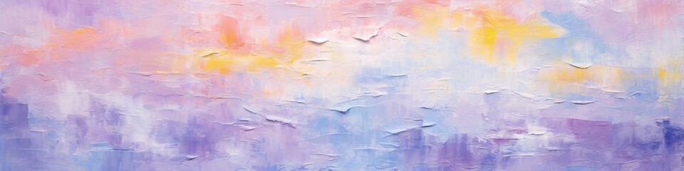 a of an abstracted paint painting on a background, rococo pastel hues, colorful impasto, torn