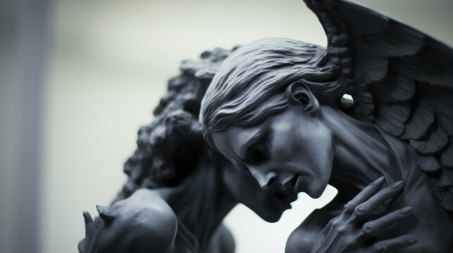 Blurred Morality: Angelic Dichotomy, Generative AI
