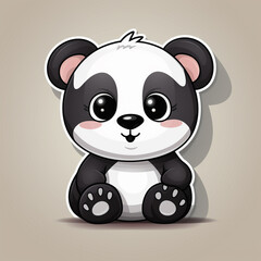 adorable and cute animal illustration