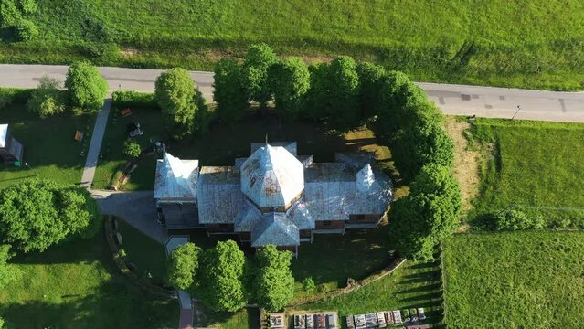 St. Dmitri's Orthodox Church in Zlockie, Cerkiew św. Dymitra w Złockiem