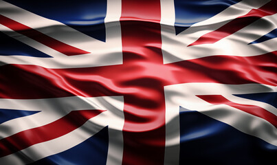 great britain flag - obrazy, fototapety, plakaty