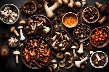 Delight in the rich, earthy flavors of wild mushrooms foraged in the wintery woods. 