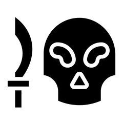 skull glyph 