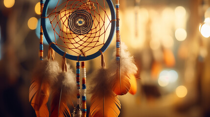 Intricate Native American Dream Catcher