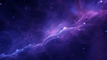 Obraz premium Celestial Wonder: A Profound Universe Depicted in Radiant Purples