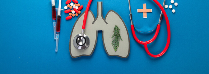 Concept of respiratory disease, pneumonia, tuberculosis, bronchitis, asthma, lung abscess.