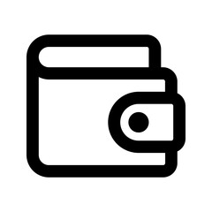 wallet line icon