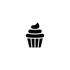 Cup Cake icon,Cup Cake sign vector