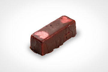 Handmade candy, sugar free and gluten free. Proper Nutrition. Isolated image on a white background.