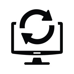 Computer Refresh Icon.