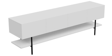 Versatile Cabinet for Stylish Living Spaces transparent png white background bedroom furniture architectural visualization interior
