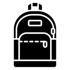Obraz premium Backpack Icon Element For Design