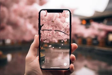 Selbstklebende Fototapeten スマートフォンで切り取る、美しい日本の風景（スマホ撮影,・インスタ映え・SNS） © Maki_Japan
