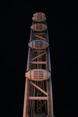 ferris wheel at night
