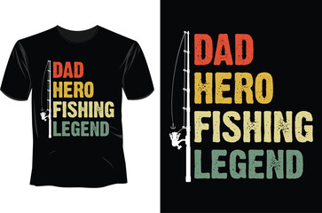 Fishing T Shirt Design Template