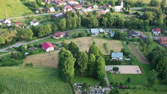 Cerkiew pw. św. Michała Archanioła Polany Orthodox church of St. Michael the Archangel Glades