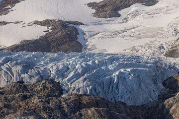 Some Glacier, located in the Swiss Alps. Photo taken from Sustenpass, located near this glacier in Switzerland.